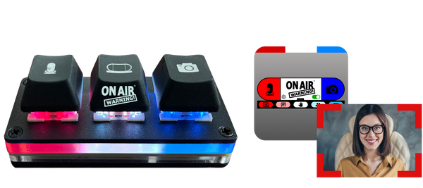 Led Mute Button MuteSwitch Mute Button w/MuteBar App and Instant-Selfie License Incl ...